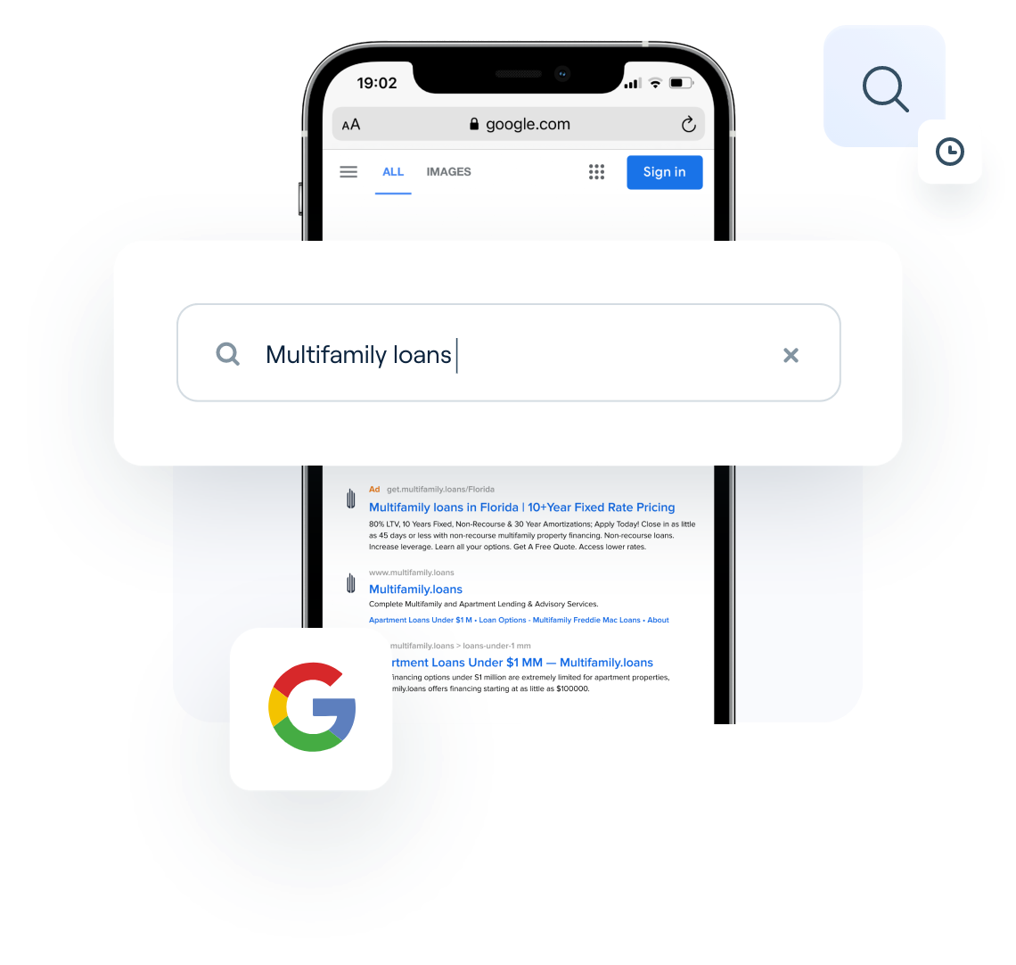 Janover Ventures multifamily loans search results